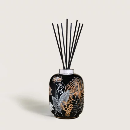 Black Vegetal Porcelain Scented Bouquet 490ml