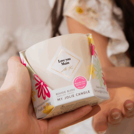 "Love You Mum" Jewel Candle