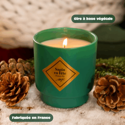 Festive Christmas Tree Bracelet Jewelry Candle
