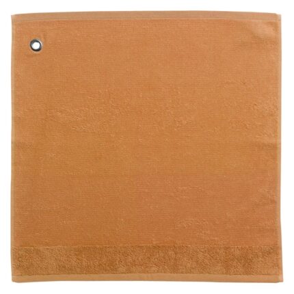 Curl Eyelet Hand Towel Amber 50 X 50