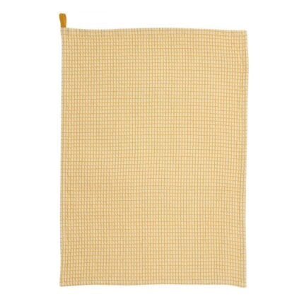Two-tone honeycomb tea towel Mumba Sunflower 50 X 70