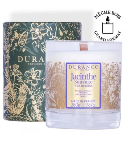 Wooden Wick Candle Wild Hyacinth