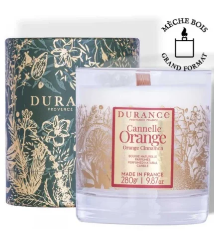 Wooden Wick Candle Cinnamon Orange