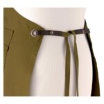 Léo Kitchen Apron Khaki - Image 2